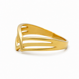 10K Yellow Gold Fashion Women's Ring