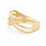 10K Yellow Gold Fashion Women's Ring
