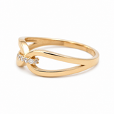 10K Yellow Gold Fashion Women's Ring