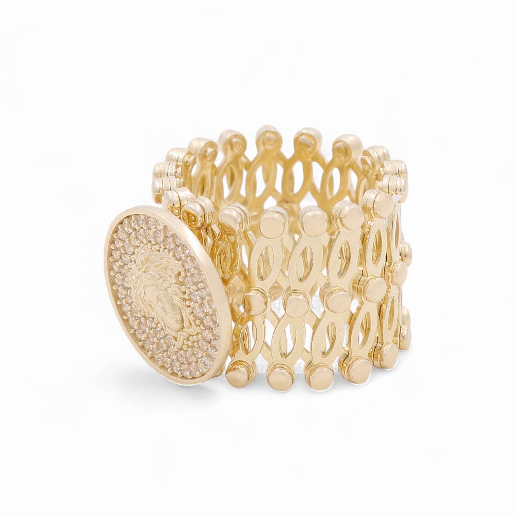 10K Yellow Gold Fashion Women's Ring