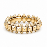 14K Yellow Gold Band Fashion Women's Ring