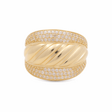 14K Yellow Gold Fashion Women's Ring