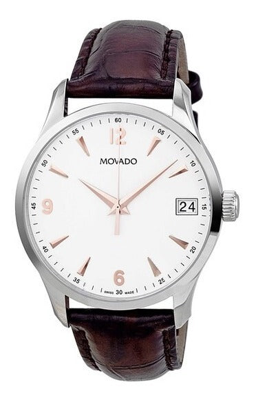 MOVADO Men's Circa Watch with White Dial