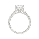 14K White Gold  Engagement Rings with 2.50Tw of Lab Grown Diamond