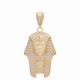 10K Yellow Gold Pharaoh Men's Pendant