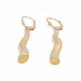 14K Yellow Gold  Drop  Earrings