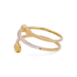 14K Yellow Gold Fashion  Women's Ring