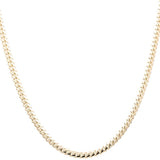 Men's Yellow Gold 10K Cuban Link Chain