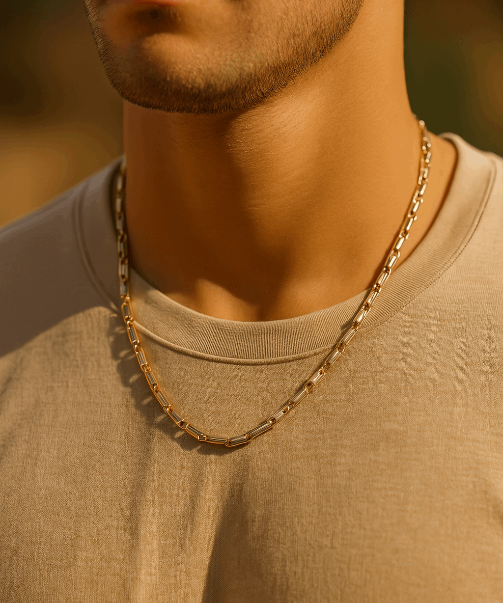 14k  Yellow Gold  Italian Link Chain
