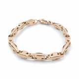 14K  Yellow Gold Italian Link Bracelet