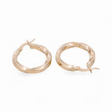 14K Yellow Gold Small Hoop Earrings