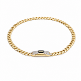 10K Yellow Gold Monaco Bracelet