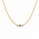 10K  Yellow Gold  Monaco Chain 16"