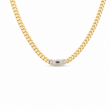 10K  Yellow Gold  Monaco Chain 16"