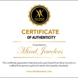 14k Yellow Gold Anchor with CZ Men's Fashion Ring