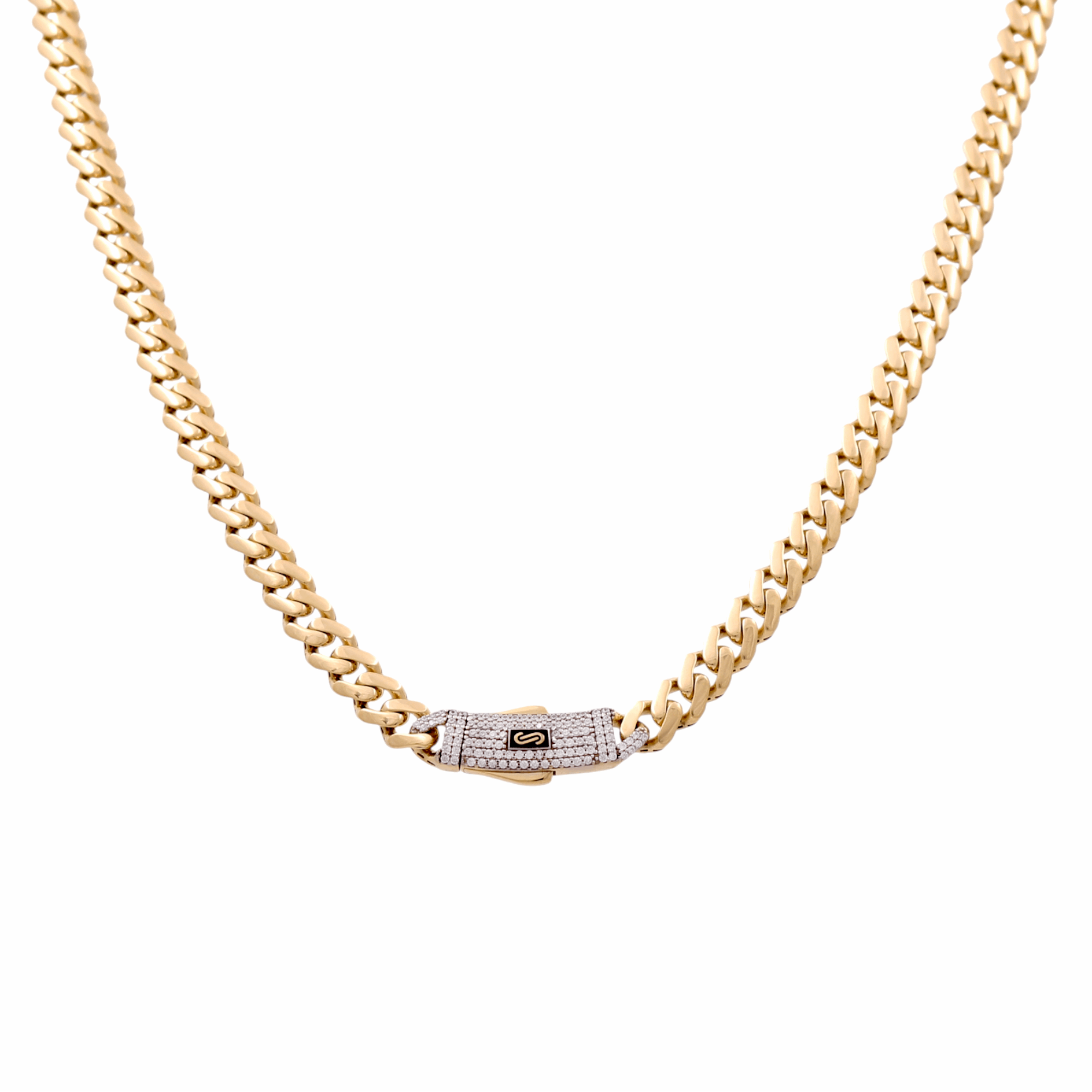 10K  Yellow Gold  Monaco Chain 16"