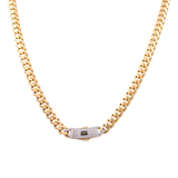 10K  Yellow Gold  Monaco Chain 16"