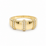 10K Yellow Gold Fashion Women's Ring