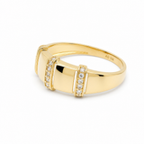 10K Yellow Gold Fashion Women's Ring