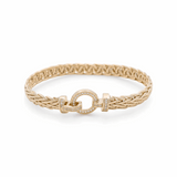 10K  Yellow Gold Fancy Link Bracelet