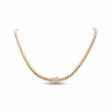 10K Yellow Gold Cuban Link Necklace