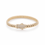 10K  Yellow Gold Cuban Link Bracelet