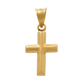 14K Yellow Gold Cross Pendant