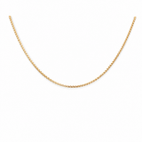 14K Yellow Gold Round Box 16"