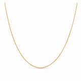 14K Yellow Gold Round Box 16"