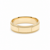 14K Yellow Gold  Wedding Band