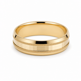 14K Yellow Gold Wedding Band