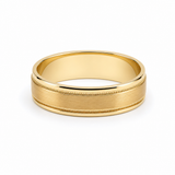 14K Yellow Gold  Wedding Band