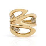 10K Yellow Gold Fashion Women's Ring