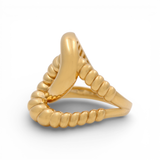 14K Yellow Gold Fashion Women's Ring