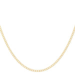 14K Women's Yellow Gold Curb Chain Miral Jewelry