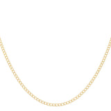 14K Women's Yellow Gold Curb Chain Miral Jewelry