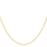 14k  Yellow Gold  Curb Chain