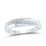 10k White Gold  Classic 3 Pieces Set with 0.33 tw Round Diamonds