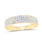 10k Yellow Gold Heart 3 Pieces Diamond with 0.62Tw Round Diamonds