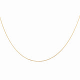 14K  Yellow Gold  Cable Link Chain 17"