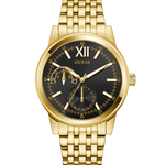 GUESS Mens Gold Tone Multi - function Watch - Miral Jewelry