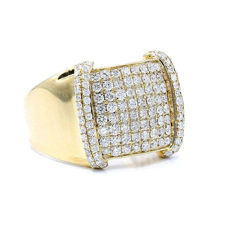Men's Contemporary Diamond Ring - Miral Jewelry