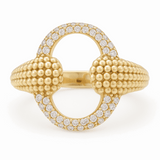 10K Yellow Gold   Fashion with Cz Women's Ring