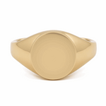 14k Yellow Gold  Signet Fashion Ring