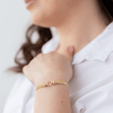 10K  Yellow Gold Fancy Link Bracelet