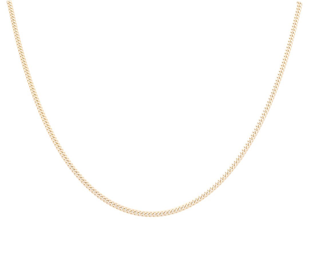 Yellow Gold 14K Cuban Link Chain - Miral Jewelry