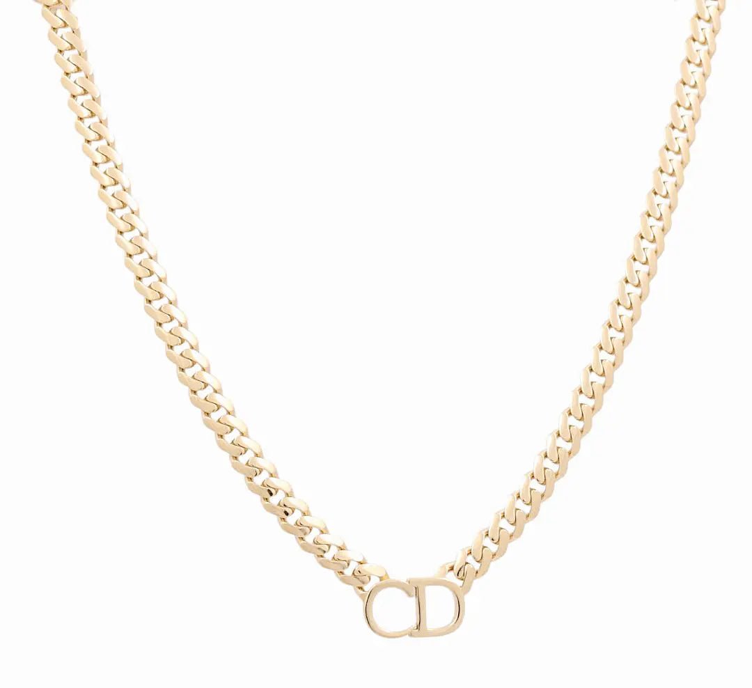 Yellow Gold 14K Monaco Necklace with Cd Necklaces - Miral Jewelry