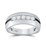 White Gold 10k Wedding Band Miral Jewelry