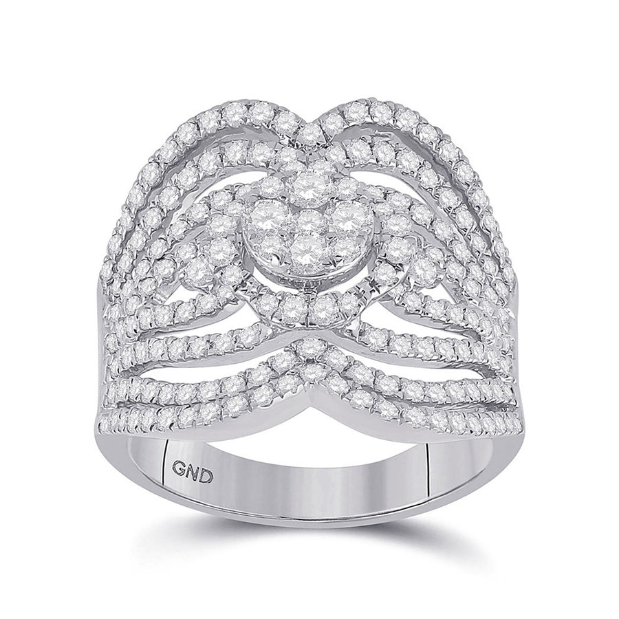 Round Diamond Fashion Ring 1-3/4 Cttw