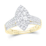 1ctw-dia Nk Fashion Cluster Bridal Miral Jewelry